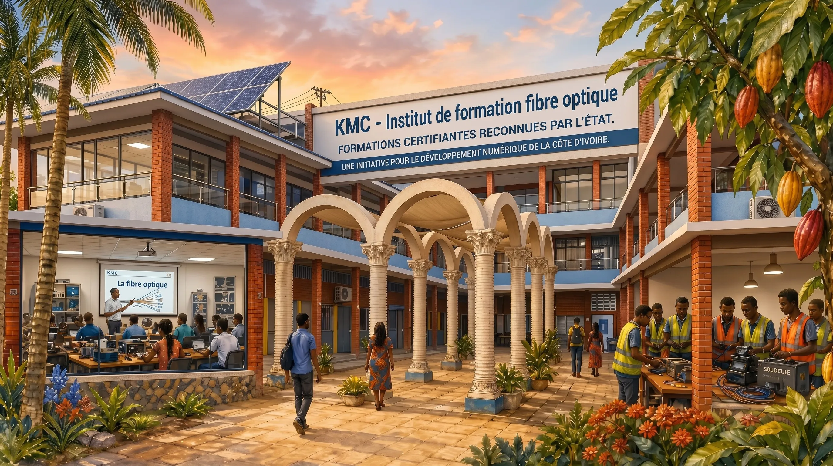 Centre de formation KMC à Abidjan